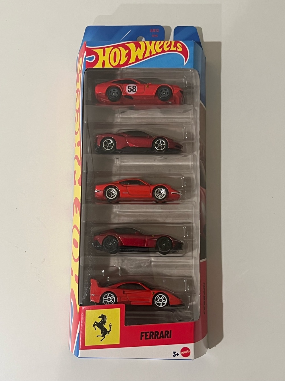 Hot Wheels 1:64 5 Pack Set 2026 Ferrari